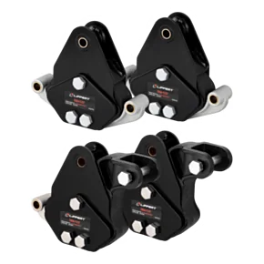 Lippert Equa-Flex® Rubberized Equalizer Short Triple Axle Kit for 5,000-8,000-lb. Axles (Two Pairs) #2024115101