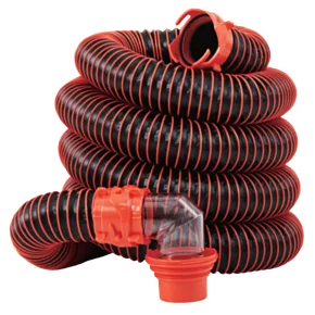 Lippert 20&#039; RV Sewer Kit with Caps &amp; Clear Elbow #2024121180