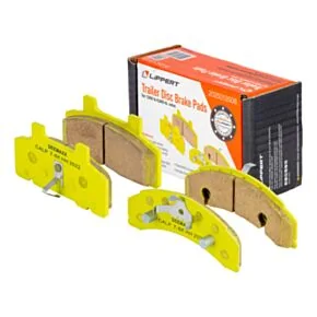 Lippert Trailer Disc Brake Pads - 7,000-8,000-lb. Axles (4-Pack) #2025013508