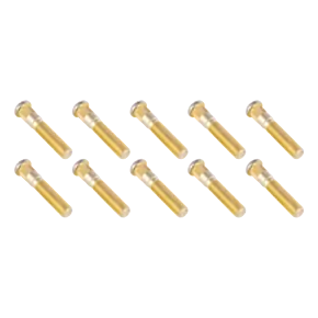 Lippert Trailer Axle Wheel Stud - 0.689&quot; Knurl, 5/8&quot;-18 Thread Size, 3-7/16&quot; Shoulder Length (10-Pack) #2025027411