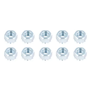 Lippert Trailer Brake Hex Lock Mounting Nut - 7/16&quot;-20 Thread Size (10-Pack) #2025027776