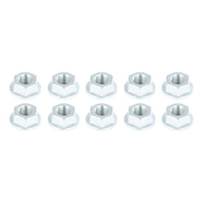 Lippert Trailer Suspension Hex Flange Nut - 7/16&quot;-20 Thread Size (10-Pack) #2025027783