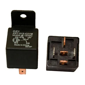 Relay, Mini, 12V, 30/40 Amp, 5 Prong, Diode #112033