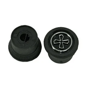 Knob, Rotary Switch, Fan Chrome Soft #113033