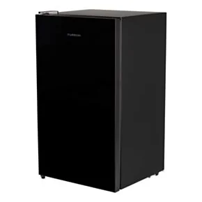 Furrion RV Refrigerator - 110V, 3.2 cu. ft., Black Glass Finish, Left Hinge #FCR03ACSCA-BG-LHH