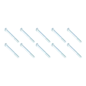 Lippert Trailer Suspension Hex Bolt - 1/2&quot; Diameter, 1/2&quot;-20 Thread Size, 4-1/2&quot; Length (10-Pack) #2025047565