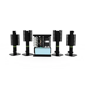 Bigfoot Leveling Systems Ford E-450 Central Pump Automatic Leveling System (Weld-On) #AKC-E4501