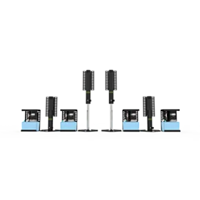 Bigfoot Leveling Systems Class A / Class 8 Gas Quad Pump Automatic Leveling System (Weld-On) #AKQ-8A1