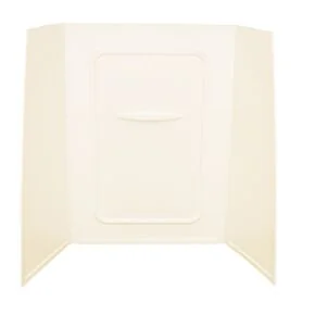 Bathtub Wall Surround; 24&quot; x 40&quot; x 59&quot; (Parchment)