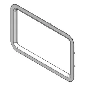 Exterior Window Frame Seal - White