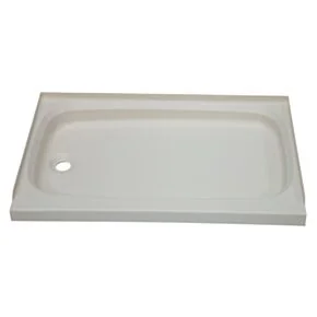 Lippert RV Shower Pan with Left Drain - 24&quot; x 32&quot;