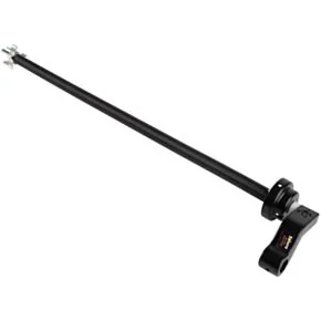 Replacement Right-Side Head and Roll Bar for Solera RV Slide-Out Awnings - Black #285149