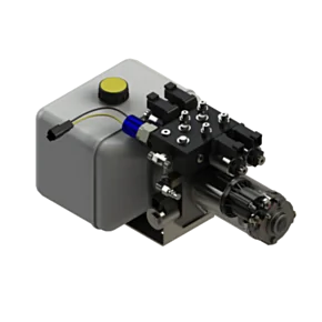 Lippert Hydraulic Pump Assembly for Motorized, 4-Valve, Leveling-Only System #309891
