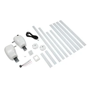 Solera Manual Pull Style To Power Awning Conversion Kit - White #329250