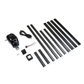 Solera Manual Crank Style To Power Awning Conversion Kit, Black #337728