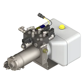 Lippert Hydraulic Pump Assembly for Motorized, 3-Valve, 4-Jack Leveling System #390350
