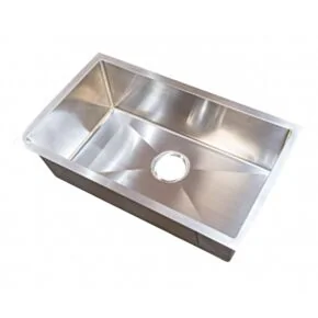 Single Square Sink; 25&quot; x 15&quot; x 7&quot; (Stainless Steel)