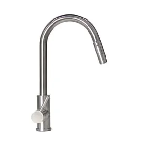 Lippert Flow Max™ Bullet Pull-Down Kitchen Faucet - Stainless Steel