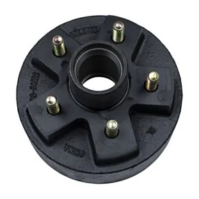 Lippert 7&quot; Brake Hub with Bearing Kit (Not Installed) - 2,200-lb. Axles, 5 on 4-1/2&quot; Bolt Pattern, 1/2&quot; Stud Size #814209