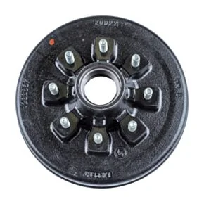 Lippert 12&quot; Brake Hub with Bearing Kit (Not Installed) - 7,000-lb. Axles, 8 on 6-1/2&quot; Bolt Pattern, 9/16&quot; Stud Size #814213