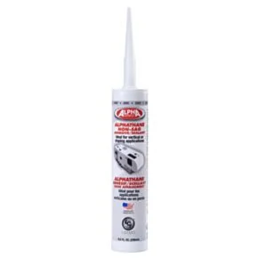 5160 ALPHATHANE Non-Sag Sealant, Gray (9.8 Oz. Tube)
