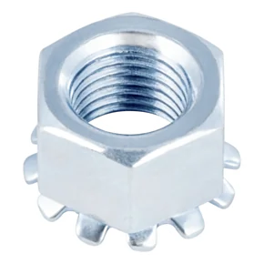 Lippert Trailer Brake Hex Lock Mounting Nut - 3/8&quot;-24 Thread Size