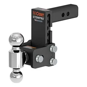 CURT StowPro Adjustable USA-Made Ball Mount