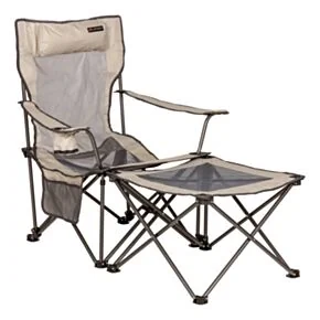 Lippert Sun Soaker™ Vented Reclining Camping Chair with Footrest