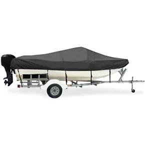 Taylor Made Trailerite Semi-Custom Boat Cover for Tri-Hull Boats with Inboard/Outboard Motors - Includes Motor Hood