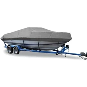 Taylor Made Trailerite Semi-Custom Boat Cover for V-Hull Bow Riders Boats with Inboard/Outboard Motor