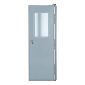 Right Hinge RV Square Entry Door with Screen Door - 24&quot; x 70&quot; (Polar White)