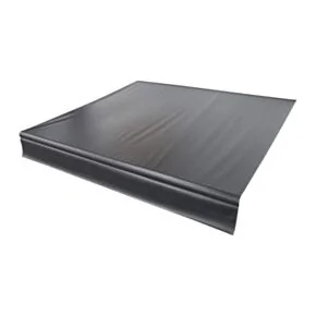 Solera Universal Vinyl Replacement Fabric for 10&#039; RV Awning - Solid Black #V000334338