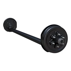 Lippert 5,200-lb. Spring Trailer Axle - Drop Spindle, Electric Brakes, 95/78, 6-Lug
