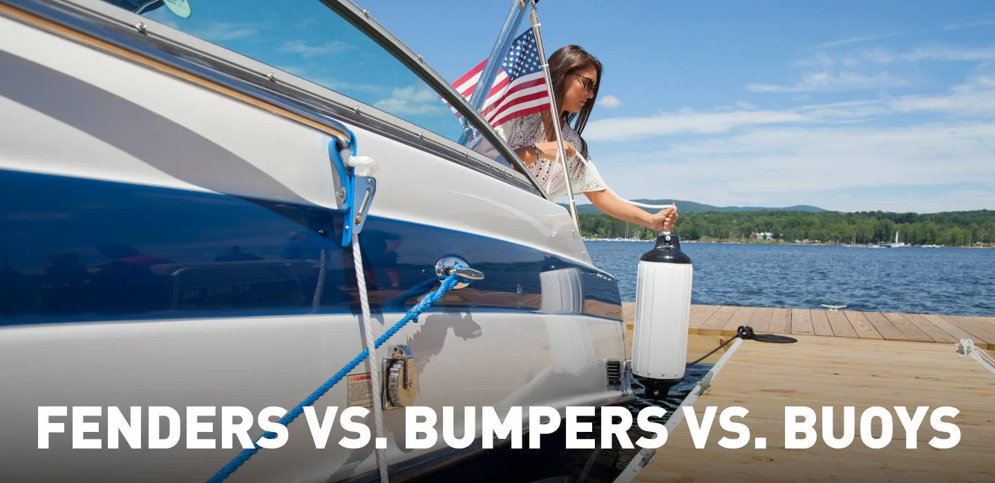 Boat Fenders vs Bumpers vs Buoys Comparison Guide