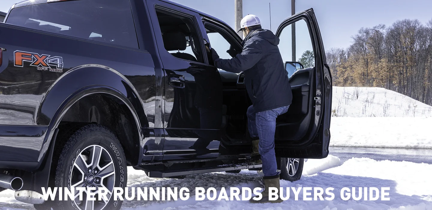 ARIES LUVERNE side bars and running boards for winter season