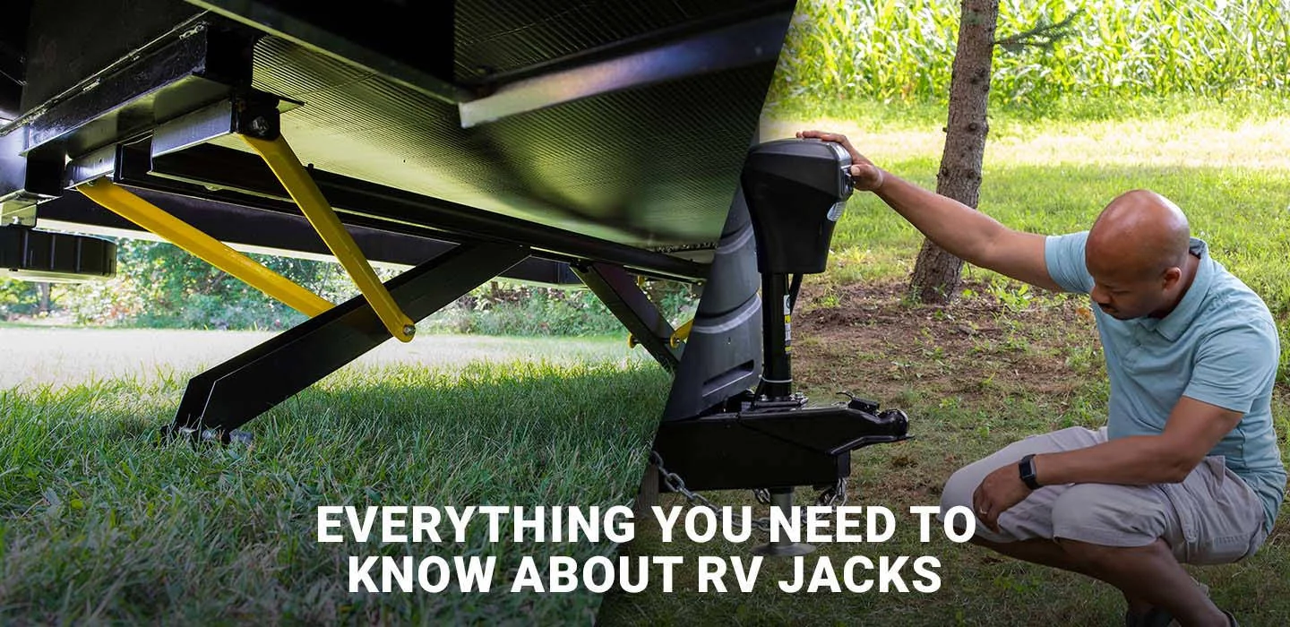 Leveling jacks versus stabilizing jacks