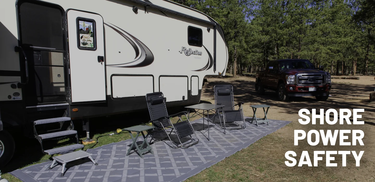 RV at Sunset