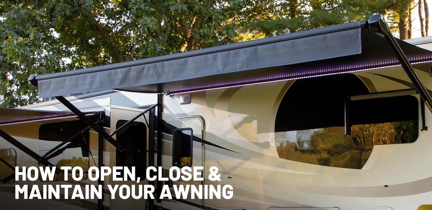 RV Awning Operation Guide