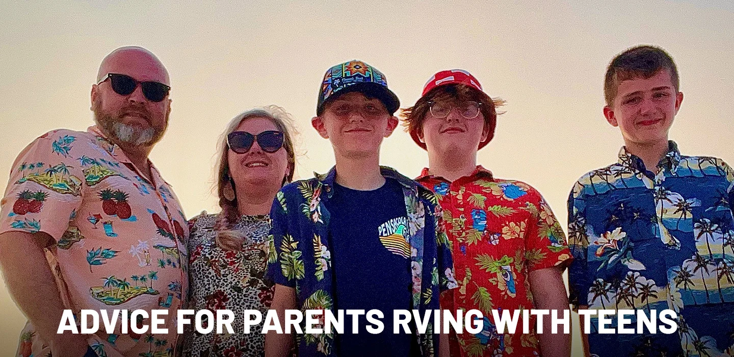 Tips for teenage camping blog post