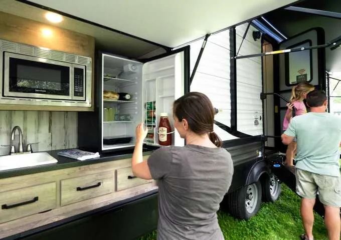 110V RV Refrigerator Family Mini Fridge