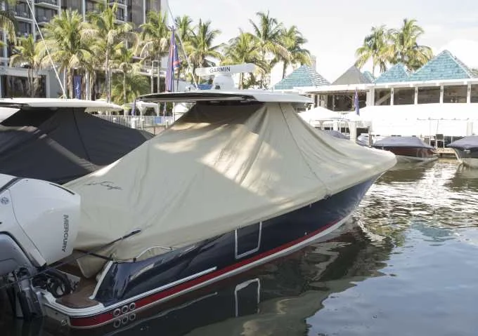 center console boat cover