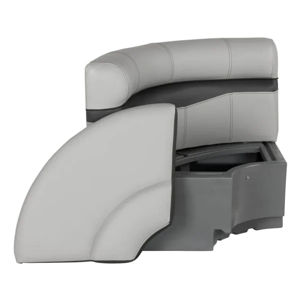 River Rock Gray Replacement Pontoon Seat