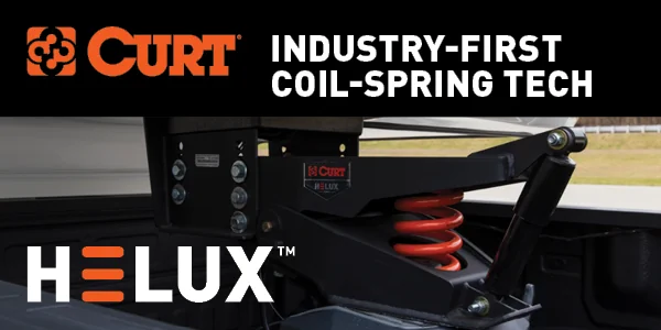 CURT Helux 5th Wheel Pin Box Coil-Spring Technology
