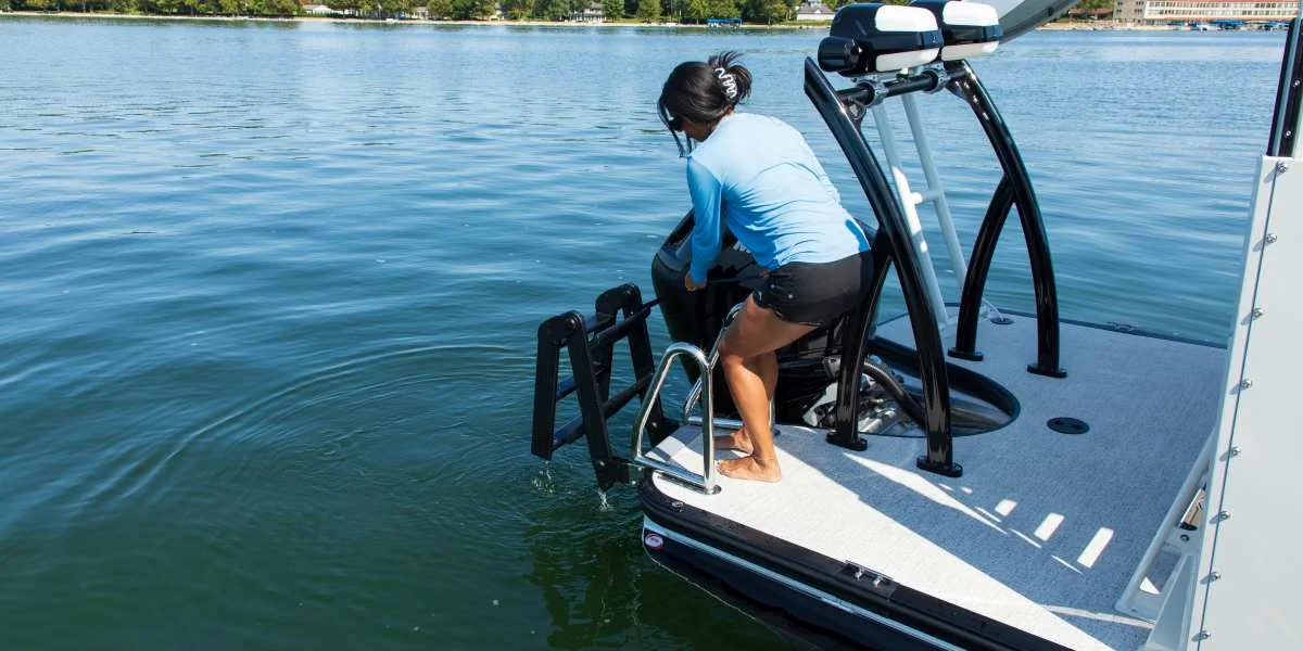 Pontoon Boat Ladder