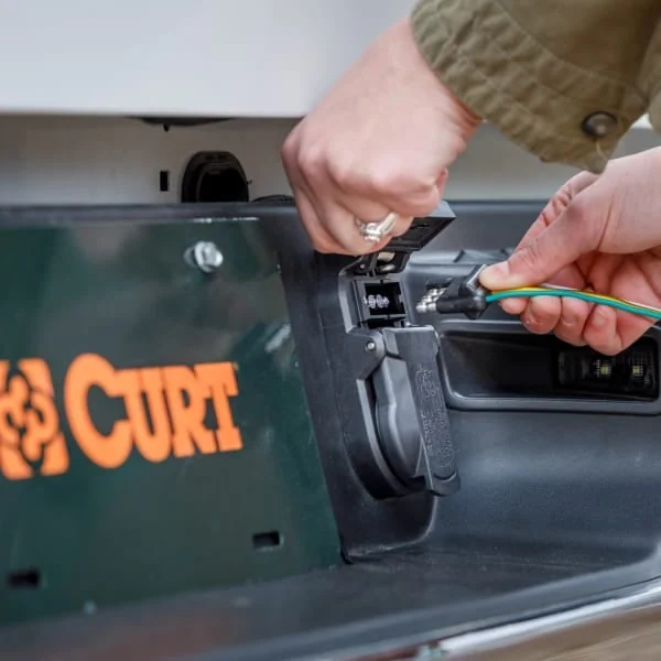 CURT custom trailer wiring harnesses are designed for your vehicle and make towing easy.