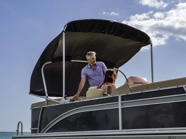 SureShade Pontoon Power Bimini