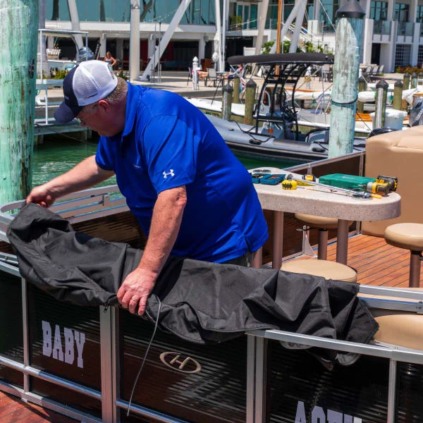 pontoon bimini replacement fabric