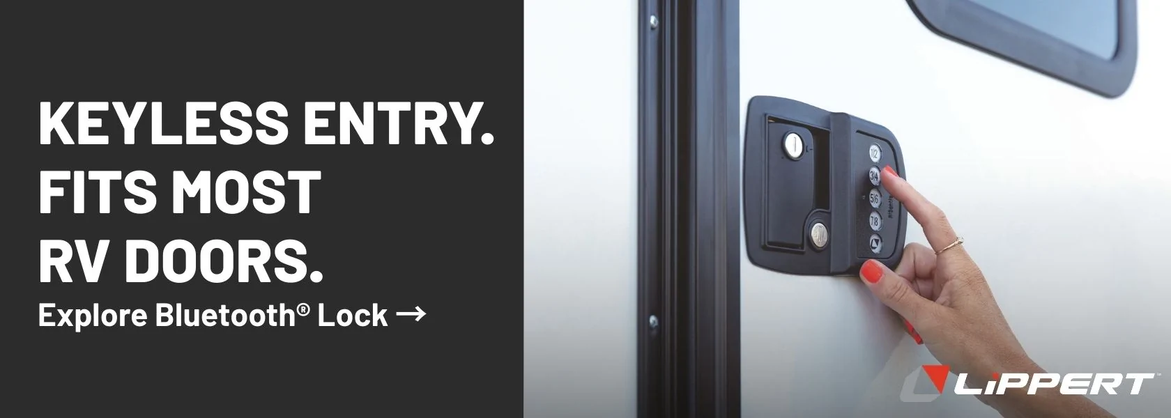 Lippert Bluetooth Keyless RV Door Lock