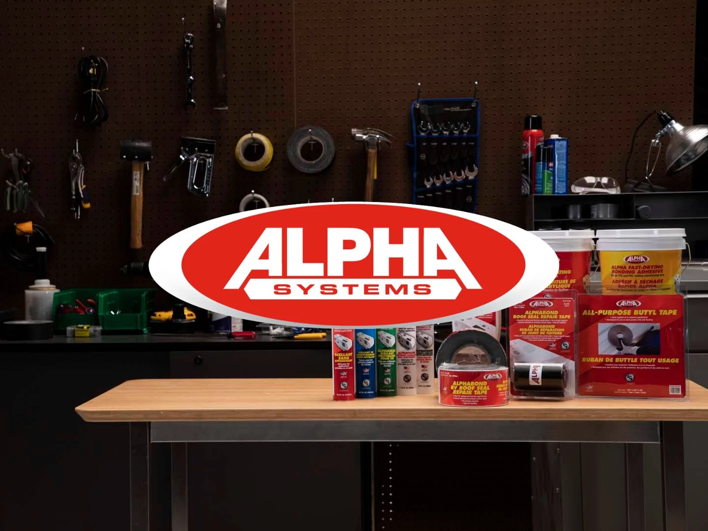 Alpha System RV roof sealing products