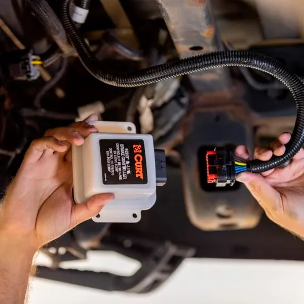 Echo In-line brake control module mounts out of sight